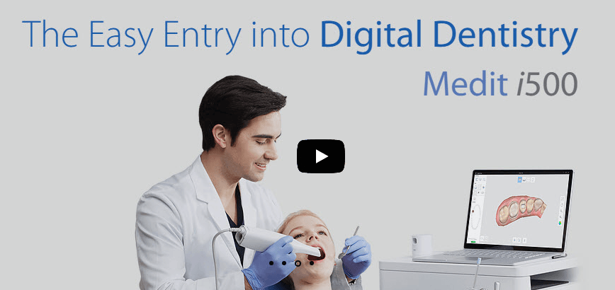 Medit i500 in surgery Medit i500 in surgery